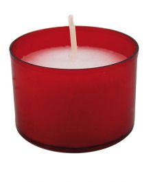 CERO Lumino votivo 4 pezzi rosso 5.5 cm h 3.5 candela patrono cimitero  defunti » Mamocek