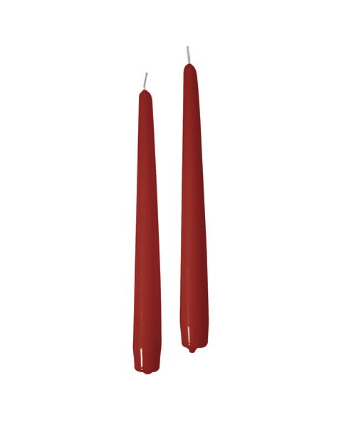 Candele rosse - 25 pezzi