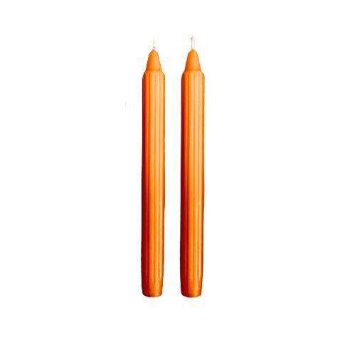 Candele Doriche Ø 2,2 cm h. 25 cm 2 pezzi - Terracotta