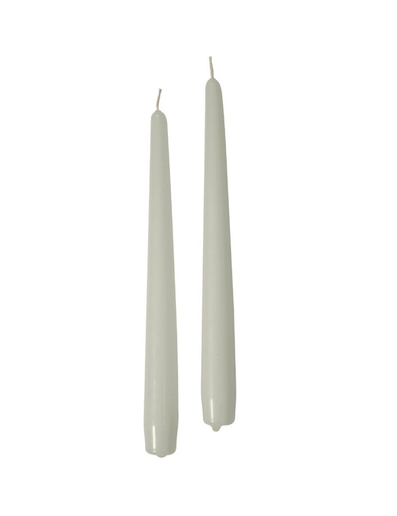 Candele coniche Ø 2,2 cm h. 25 cm 2 pezzi - Avorio