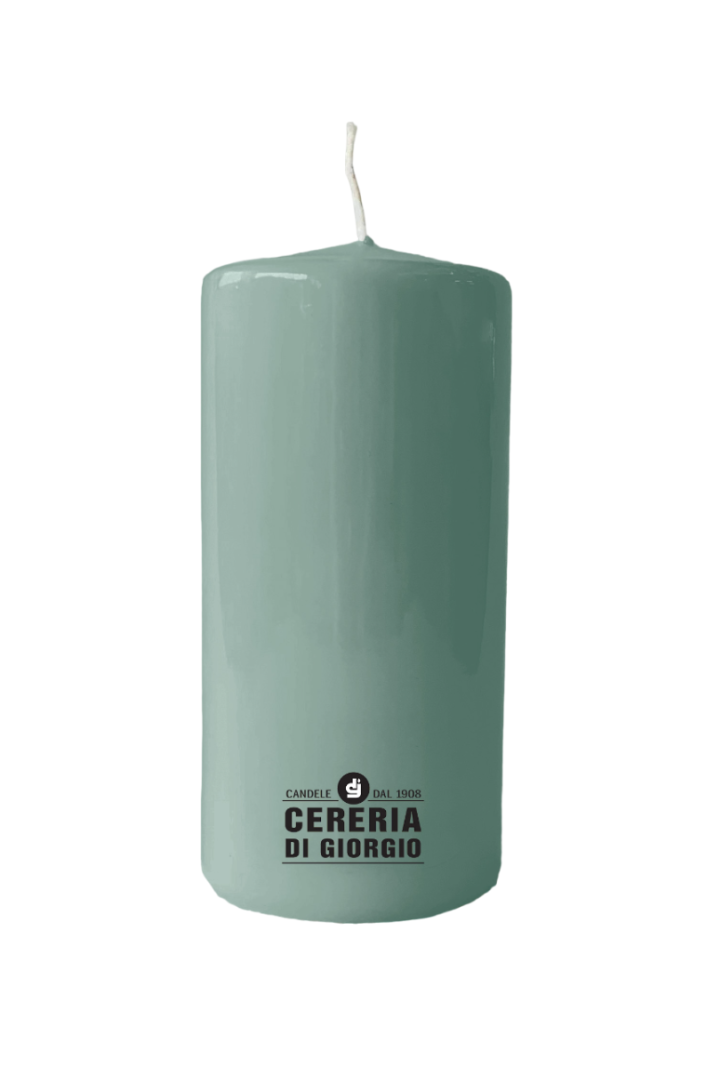 Cero Ø 7 cm h. 15 cm - Verde Grigio