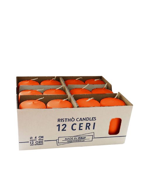 Ceri Ø 4 cm h. 7 cm 12 pezzi - Terracotta