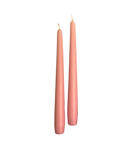 Candele coniche Ø 2,2 cm h. 25 cm 10 pezzi - Pesca