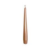 Candele laccate coniche Ø 2,2 cm h. 21 cm 3 pezzi - Rosa Gold