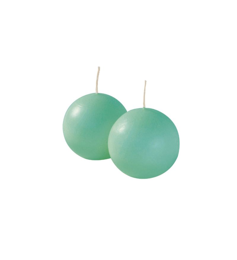 Candele sfera Ø 6 cm 6 pezzi - Tiffany