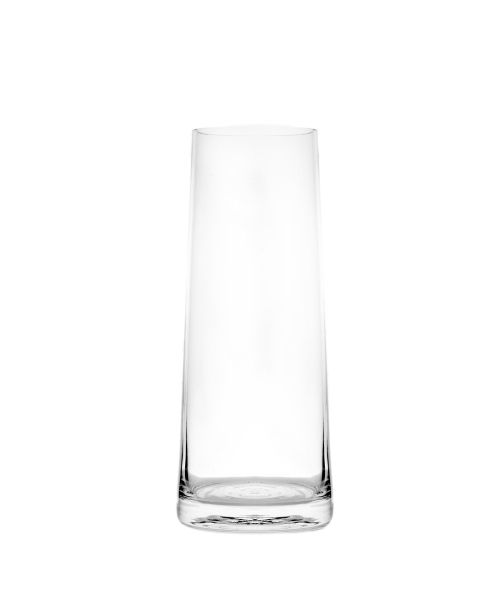 Vaso in vetro trasparente Ø 8,0 cm h. 20,0 cm